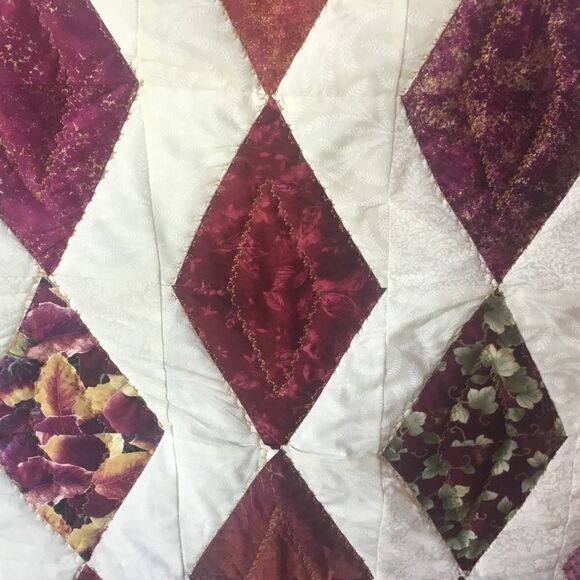 Handmade Quilt. NWOT. 64” x 56” - Picture 7 of 11